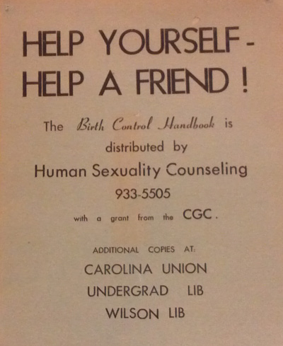 Image of 1970s poster, 'Help Yourself, Help a Friend'