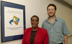 Dr. Fernando Wagner, Associate Director, with Dr. Dorothy Browne, Director (of the Center for Health Disparities Solutions)