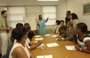 Training session by Dr. Fernando Wagner and Dr. Pamela Scott-Johnson on developing research proposals