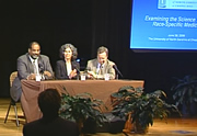 Drs. Graves, Ossorio, and Foster at the Sonja Haynes Stone Center, June 2006