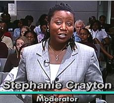 Photo of Stephanie Crayton, moderator
