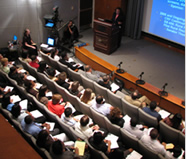 June 2008 Videoconference on Men's Health Disparities, at the Tate-Turner-Kuralt auditorium