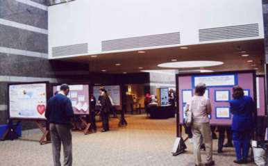 Poster session during the 23rd Annual Minority Health Conference