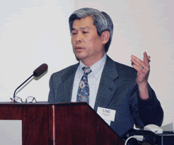 Charles Lee, Ph.D., National Institute of Environmental Health Sciences 
speaks on environmental justice, 22nd Annual Conference