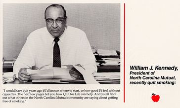 QfL brochure - William J. Kennedy, NC Mutual President