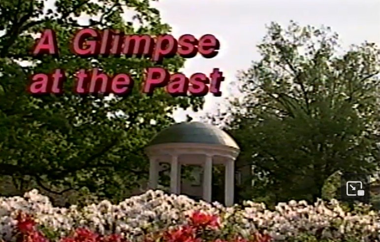 Opening screen of the video of the narrated slide show