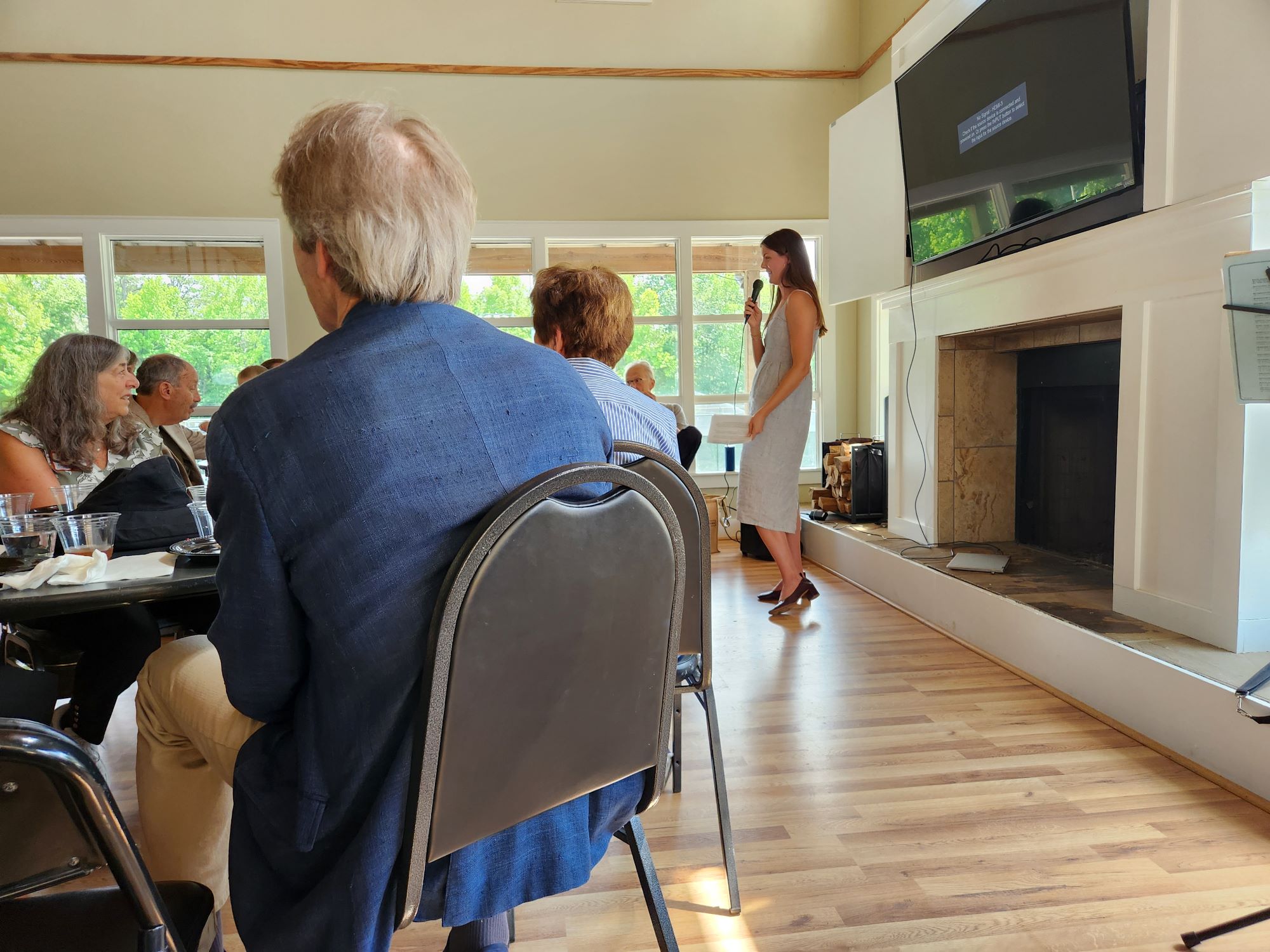 Photo of Tim Wilcosky's memorial celebration