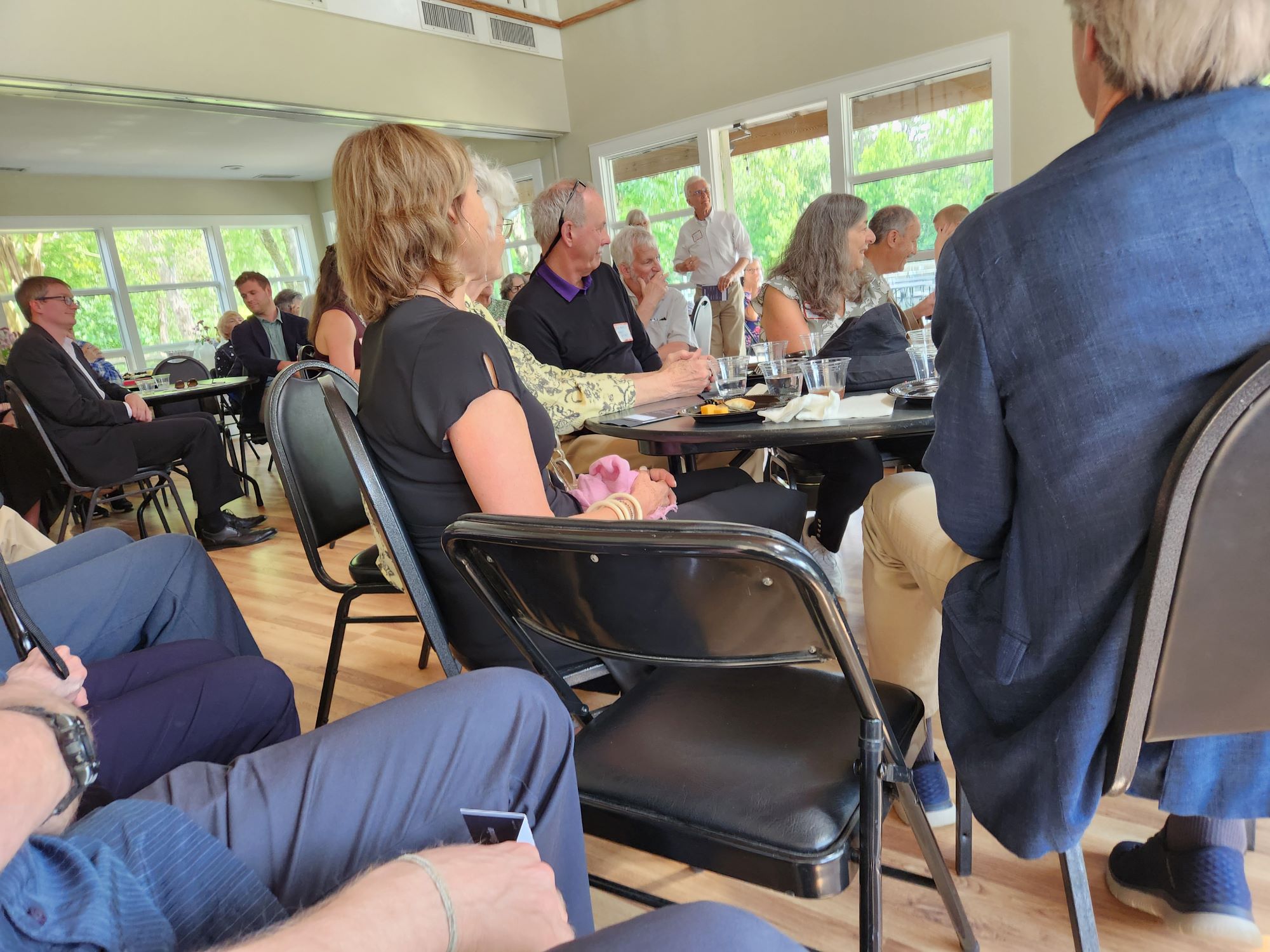Photo of Tim Wilcosky's memorial celebration