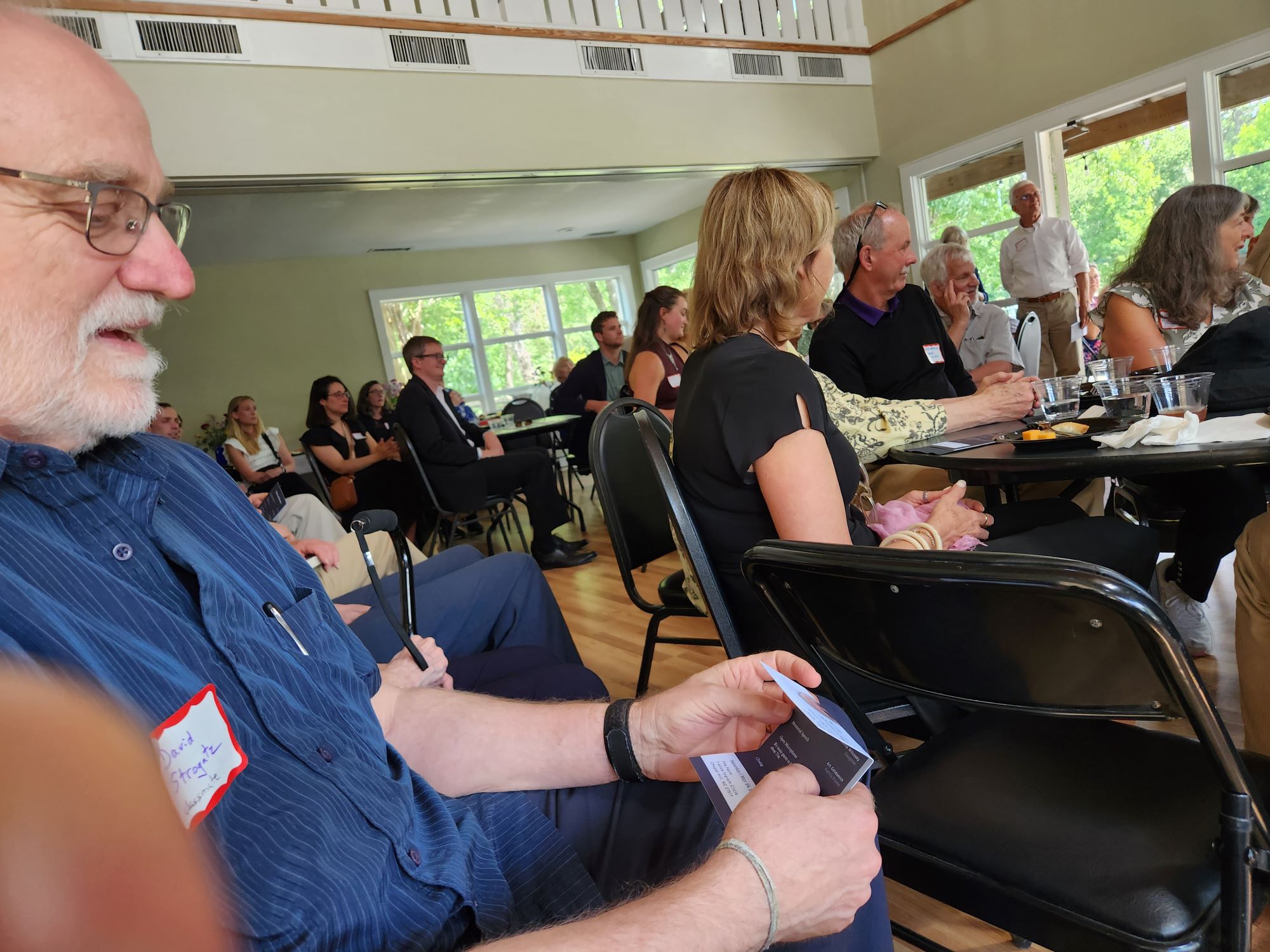 Photo of Tim Wilcosky's memorial celebration