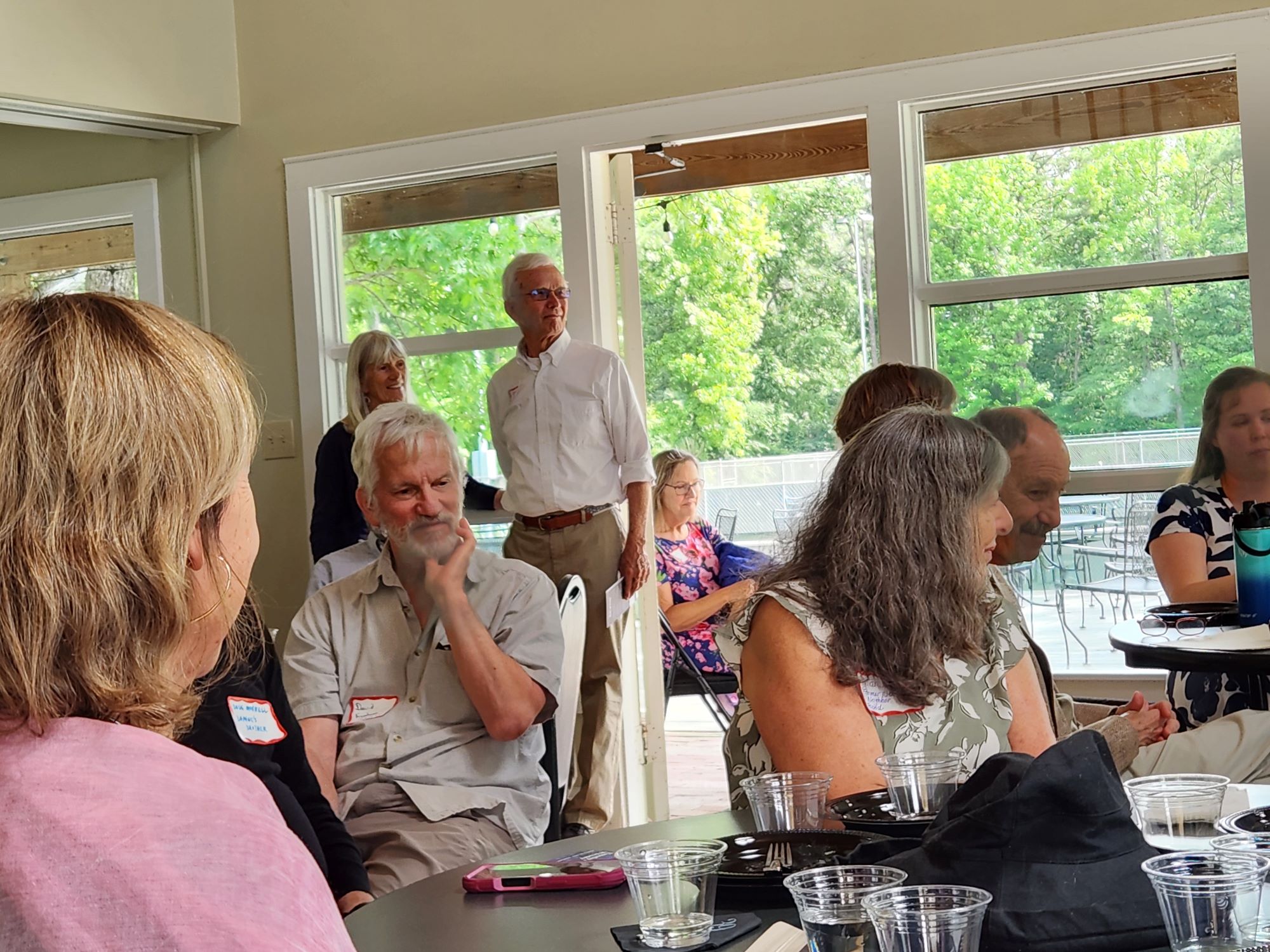 Photo of Tim Wilcosky's memorial celebration