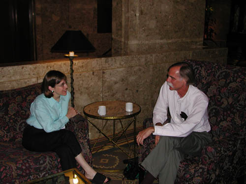 Photo of Tim Wilcosky at the 2001 Epidemiology Congress of the Americas