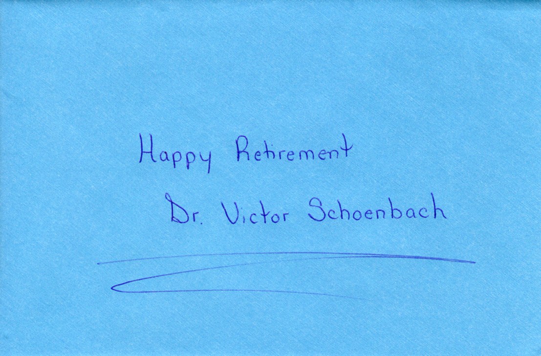 Retirement card